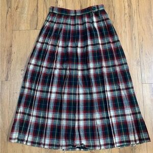 Peerless plaid maxi skirt